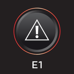 E1, signal pogre&scaron;ke sustava